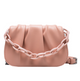 Women small hobo bag pleated bag chain shoulder strap 5101